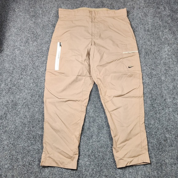 Nike Sportswear Style Essentials Utility Pants Mens 36x27 Nylon Track Jogger EUC - Picture 1 of 15